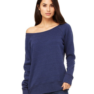 Women's Sponge Fleece Wideneck Sweatshirt