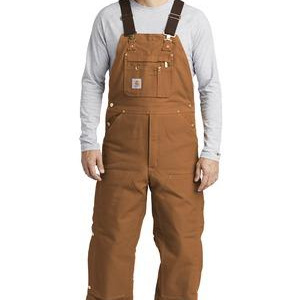 ® Duck Quilt Lined Zip To Thigh Bib Overalls