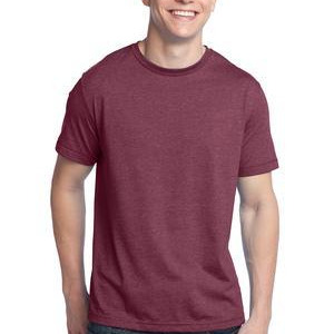 District DT142 Young Mens Tri Blend Crew Neck Tee
