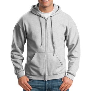 Gildan - Full Zip Hooded Sweatshirt - DTG